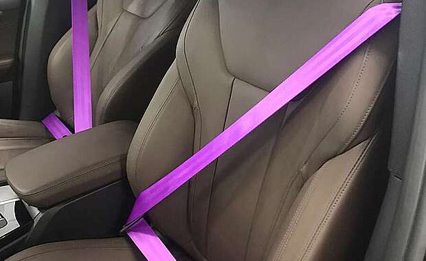 Colored Seat Belts Multi Color in Estonia