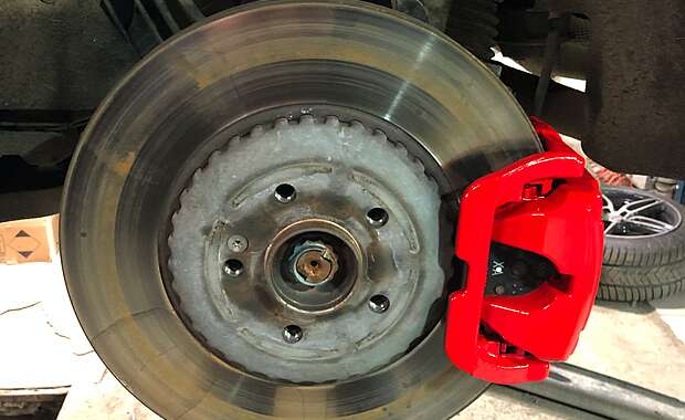 Painting of Wheels & Caliper in Estonia-10