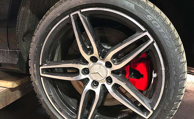 Painting of Wheels & Caliper in Estonia-13