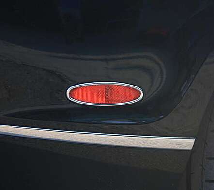 Reflector parachoques trasero envuelve cromo IDFR 1-BT601-08C para Bentley Continental GT 2DR 2003-2012