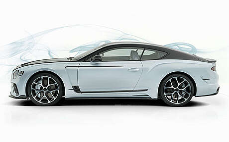 Molduras de puerta (carbono) Mansory 3S3 102 251 para Bentley Continental GT III (original, Alemania)