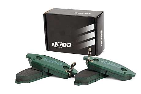 Pastillas de freno cerámicas traseras KIDO Racing versión Street 600 para pinzas de 4 pistones