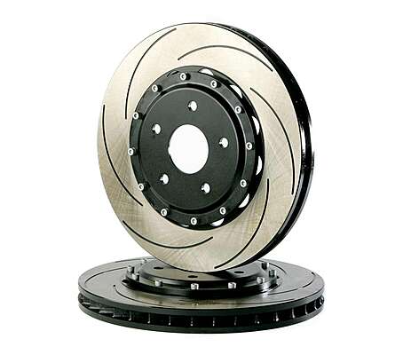 Discos de freno delanteros compuestos perforados KIDO Racing Street 380x32mm