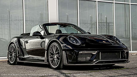 Aero Bodykit SCL GLOBAL Concept Porsche 911 Carrera Cabrio 991 (VENOM)