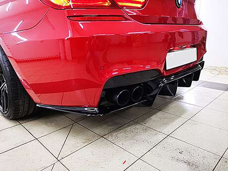 Rear Bumper Diffuser Plate Parsan PA-BM6F13-ZD01 BMW M6 (F12/F13/F06)