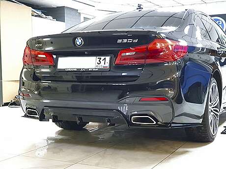 Rear Bumper Diffuser Plate Parsan PT-G30-DF01 BMW (G30) M-Sport