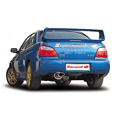 Exhaust System Superspint SUBARU IMPREZA WRX STi 2.0i (265 Hp) (4d.+Compact Wagon) '03 -> '07