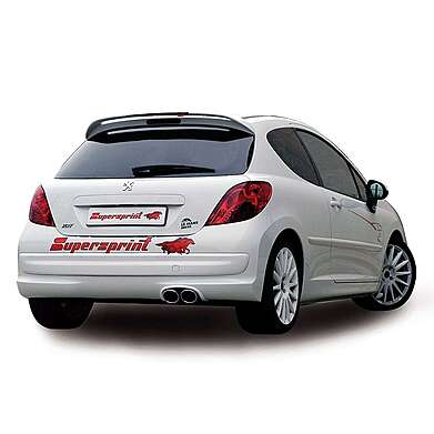 Exhaust System Superspint PEUGEOT 207 GTI / RC 1.6i 16V (174 Hp) '08 ->