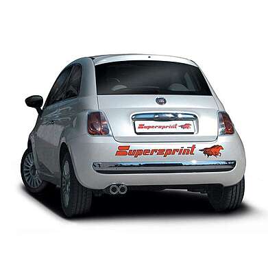 Exhaust System Supersprint FIAT 500 1.3d Multijet (95 Hp) '09 ->