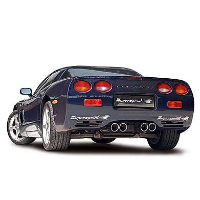 Exhaust System Supersprint CORVETTE C5 5.7i V8 '01 -> '03