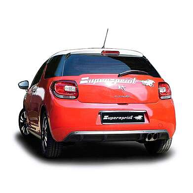 Exhaust System Supersprint CITROËN DS3 VTi 1.6i 16v (120 Hp) 2010 ->