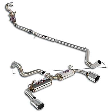 Exhaust System Supersprint 595 ABARTH 1.4T "Competizione" Coupè / Cabrio (180 Hp) 2016 ->