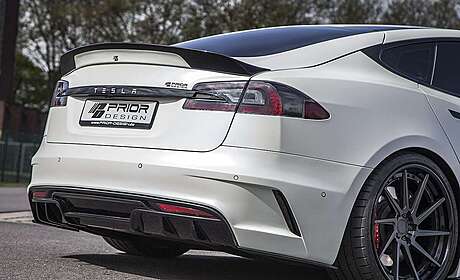 PRIOR DESIGN 4260609894134 PD-S1000 Rear Trunk Spoiler for Tesla Model S [2016+]