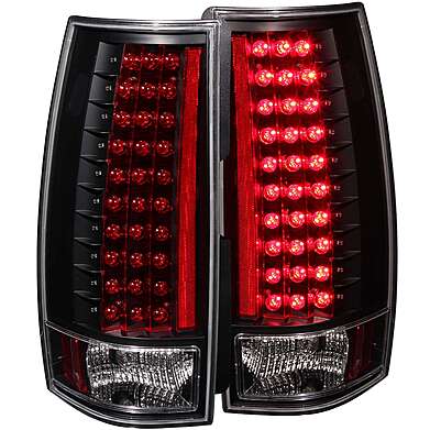 CHEVY TAHOE/SUBURBAN / GMC YUKON/XL/DENALI 07-13 L.E.D TAIL LIGHTS G3 BLACK