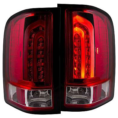 Tail Lights Led Anzo 311225 Chevrolet Silverado 1500 2007-2013