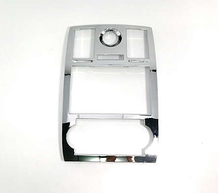 Marco del panel central cromado IDFR 1-CR610-06C para Chrysler 300C 2005-2007