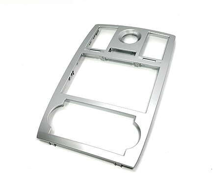 Marco del panel central plateado IDFR 1-CR610-06S para Chrysler 300C 2005-2007