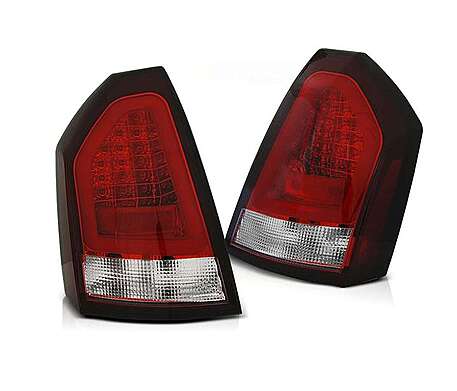 Pilotos traseros diodo rojo New Style para Chrysler 300C 2005-2007