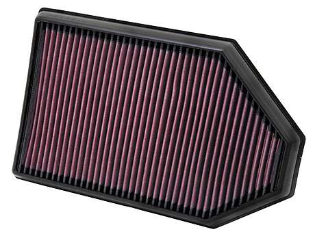 K&N 33-2460 Filtro de aire de resistencia cero para Dodge Challenger (solo 3.6L y 6.4L)