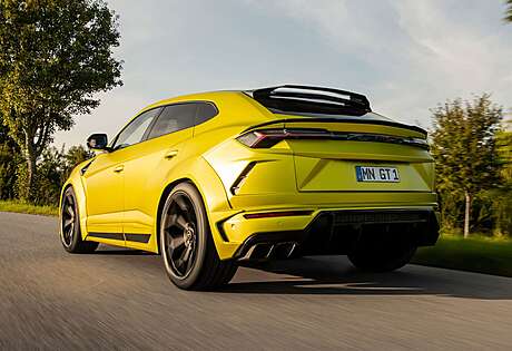 Spoiler de tapa de maletero (inferior) (carbono) Novitec Esteso para Lamborghini Urus (original, Alemania)