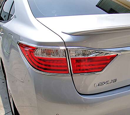 Cubiertas de luz trasera cromadas 1-LS054-02C para Lexus ES350 2013-2015