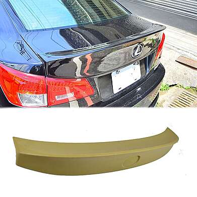 Unpainted Trunk Spoiler W Style Lexus IS250/IS350 2006-2012