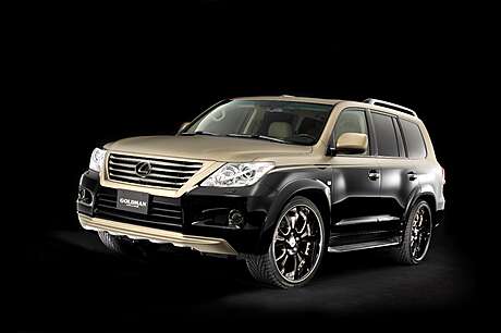 Kit de carrocería aerodinámica estilo DAMD Goldman para Lexus LX570 (hasta 03.2012)