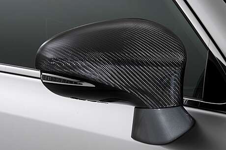 Cubiertas para espejos Toms de fibra de carbono para Lexus GS F (original, Japón)