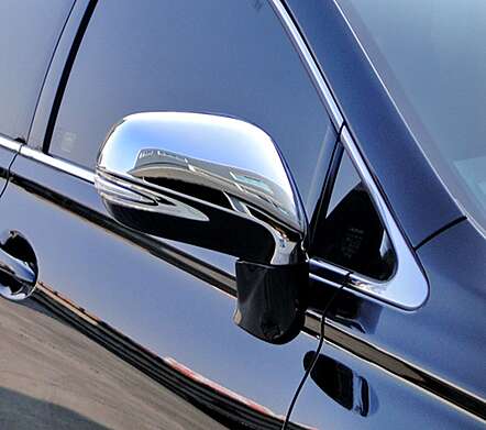 Tapas de retrovisores cromadas IDFR 1-LS603-04C para Lexus RX 350 RX 450h 2012-2015