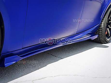 Separadores laterales (alféizares) para pintar MV-Tuning para Lexus IS III 2013-2021