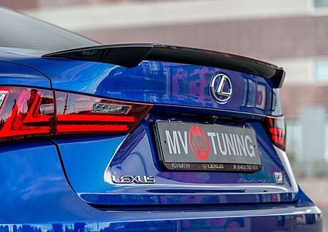 Spoiler de tapa de maletero pintable MV-Tuning para Lexus IS III 2013-2021