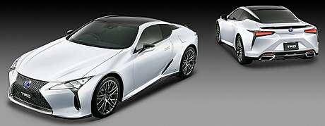 Kit de carrocería aerodinámica TRD para Lexus LC500 (original, Japón)