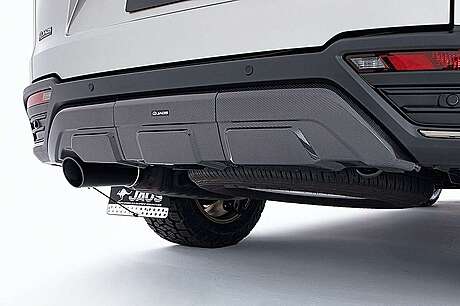 Carbon Rear Bumper Guard Jaos B083252CF Lexus LX500d LX600 2021-2023