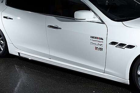 Estribos laterales Leap Design para Maserati Quattroporte 2013+ (original, Japón)