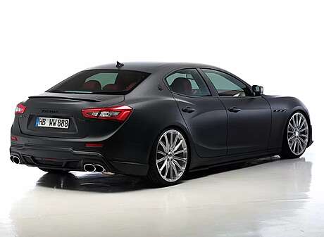 Side Skirts Unpainted WALD Black Bison Maserati Ghibli 2013-2017