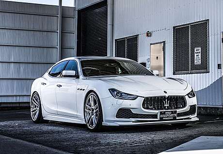 Front Bumper Spoiler Pro Composite Maserati Ghibli