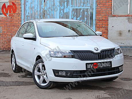 Cilia en faros var №1 corto MV-Tuning Skoda Rapid 2012-2017