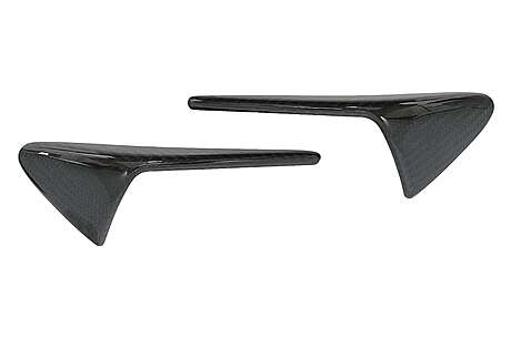 Turn Signal Covers Side Markers suitable for Tesla Model 3 Y S X (10.2016-up) with AutoPilot 2 or greater Real Carbon Fiber