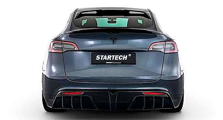 Difusor de parachoques trasero Startech TY 400 00 para Tesla Model Y (original, Alemania)