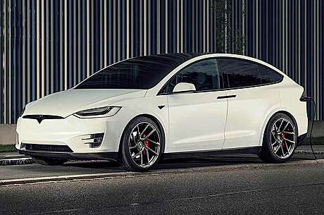 Kit de carrocería aerodinámica Novitec para Tesla Model X (original, Alemania)