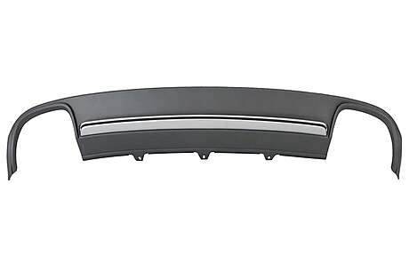 Rear Bumper Valance Air Diffuser suitable for AUDI A4 B8 Pre Facelift (2008-2011) Limousine / Avant S4 Design