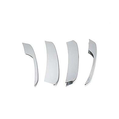 Chrome Front Grill Fog Light Lamp Strip Cover Trim 4pcs Audi Q5 2010-2017