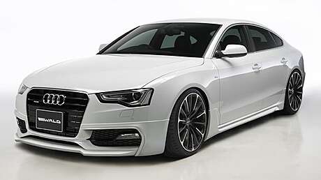 Kit de carrocería aerodinámica WALD para Audi A5 8T Sportback (desde 11.2011 en adelante) (original, Japón)