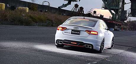 Sistema de escape WALD para Audi A5 8T Sportback (desde 11.2011 en adelante) (original, Japón)