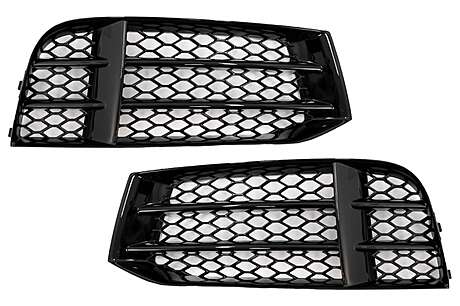 Front Bumper Lower Side Grilles suitable for Audi A5 8T (2008-2016) RS5 Design