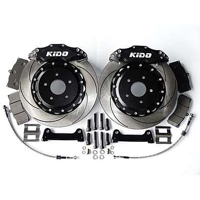 Sistema de freno delantero de 6 pistones KIDO Racing para Audi S8 2006-2011