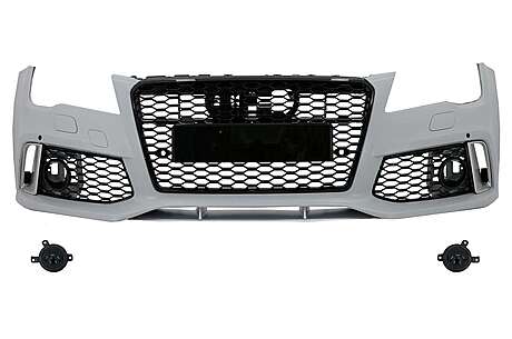 Parachoques Delantero con Rejilla Diseño RS7 FBAUA74GRSWOG para Audi A7 4G Pre-Facelift 2010-2014