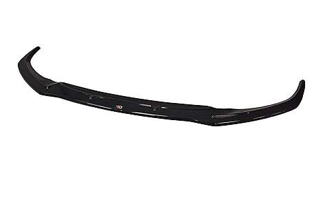 Spoiler de Parachoques Delantero Negro Brillante Diseño Maxton AU-RS7-1F-FD1G para Audi RS7 C7 Facelift 2014-2017