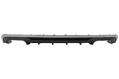 Rear Bumper Valance Diffuser suitable for Audi A3 8V Facelift Hatchback Sportback (2016-2019) Standard Bumper (SE) S3 Design