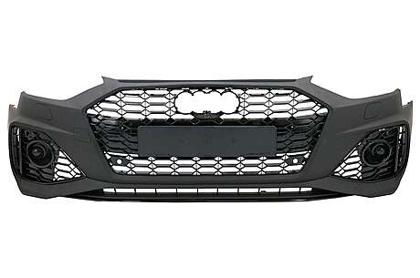 Front Bumper suitable for Audi A4 B9 8W Facelift (2020-Up) Quattro RS4 Design